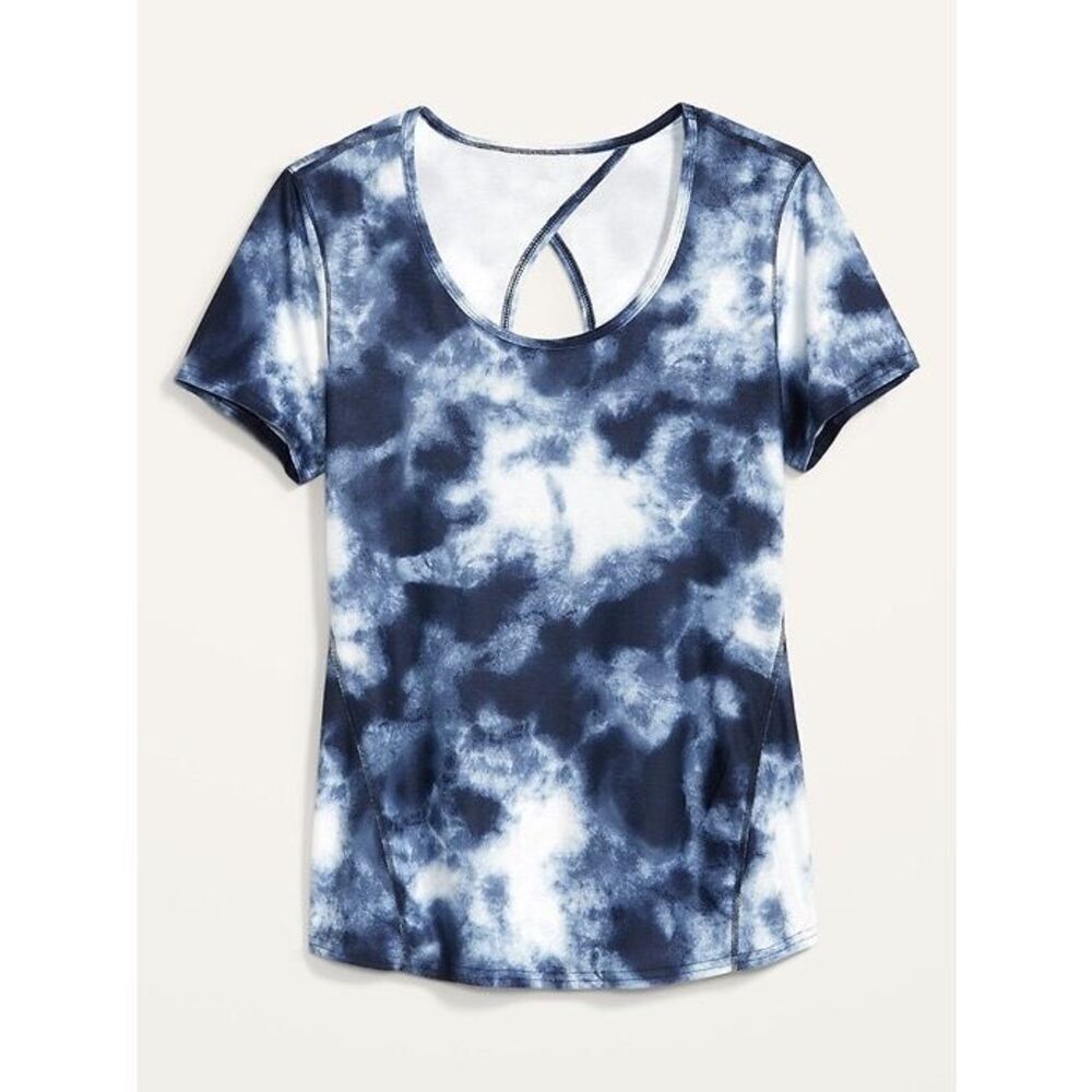 Old Navy Breath ON active tee tie dye size M